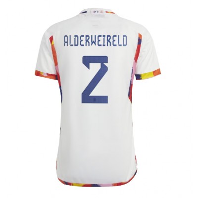 Fotbalové Dres Belgie Toby Alderweireld #2 Venkovní MS 2022 Krátký Rukáv